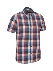 Mountain Warehouse Red Weekender Mens Cotton Shirt - Image 3 of 4
