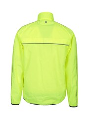 Mountain Warehouse Yellow Force Mens Reflective Water-Resistant Running and Cycling Jacket - Image 4 of 4