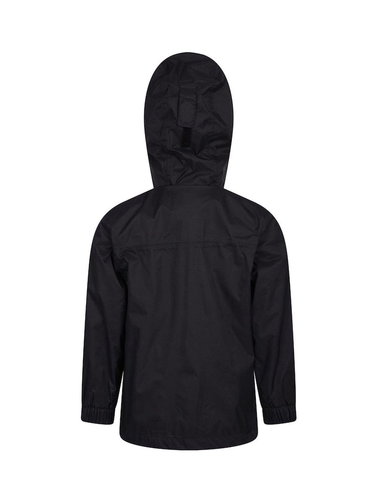Mountain Warehouse Black Torrent Kids Waterproof Jacket - Image 2 of 4