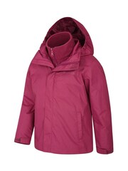 Mountain Warehouse Fell Kids 3 In 1 Vodoodporna jakna; suknjič - Slika 3 iz 4