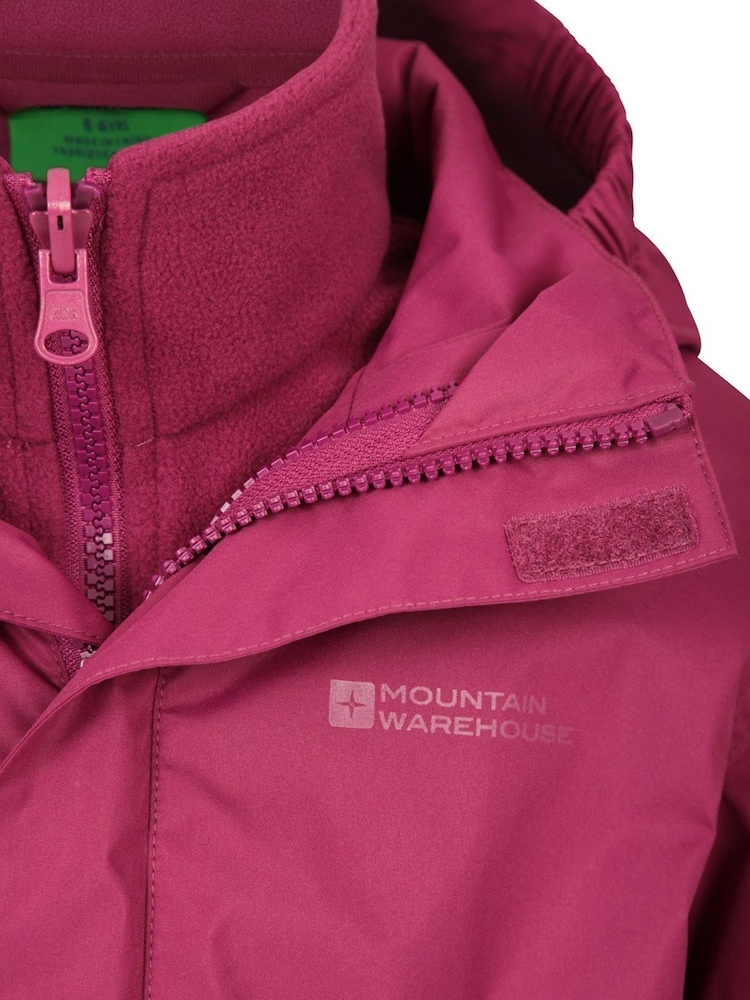 Mountain Warehouse Fell Kids 3 In 1 Vodoodporna jakna; suknjič - Slika 4 iz 4