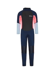 Mountain Warehouse Bright Pink Kids Full Length 2.5mm Neoprene Wetsuit - Image 1 of 4