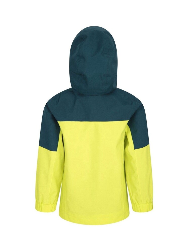 Mountain Warehouse Green Meteor Kids Waterproof, Breathable Outdoor Jacket - Image 4 of 4