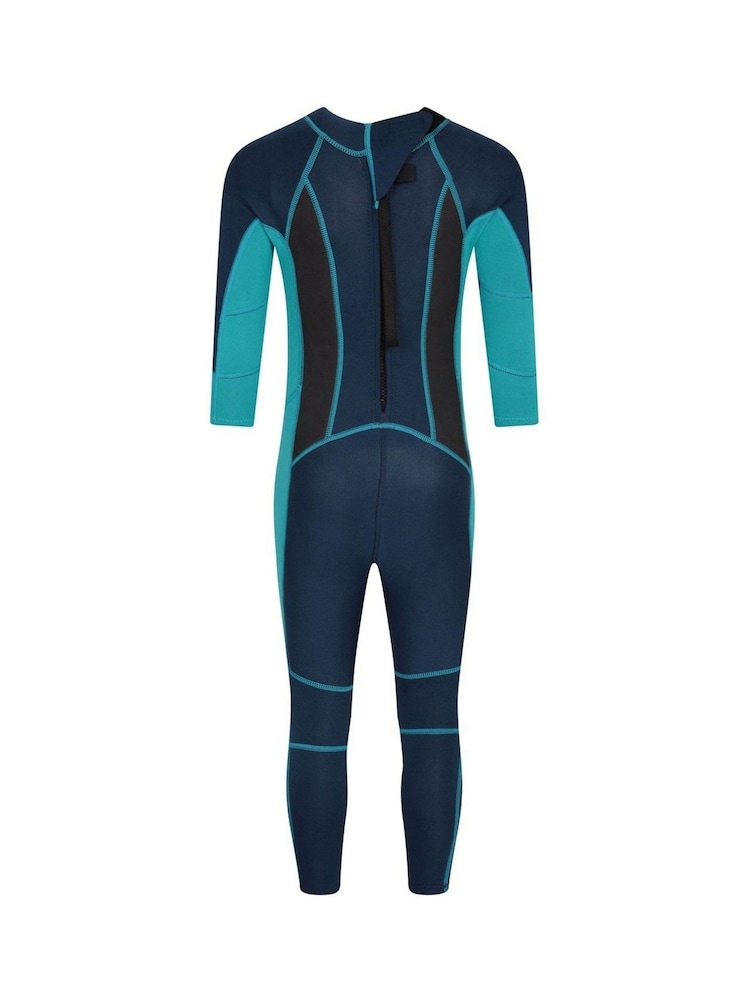 Mountain Warehouse Green Kids Full Length 2.5mm Neoprene Wetsuit - Image 2 of 4
