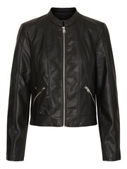 Vero Moda Black Faux Leather PU Jacket - Image 5 of 5