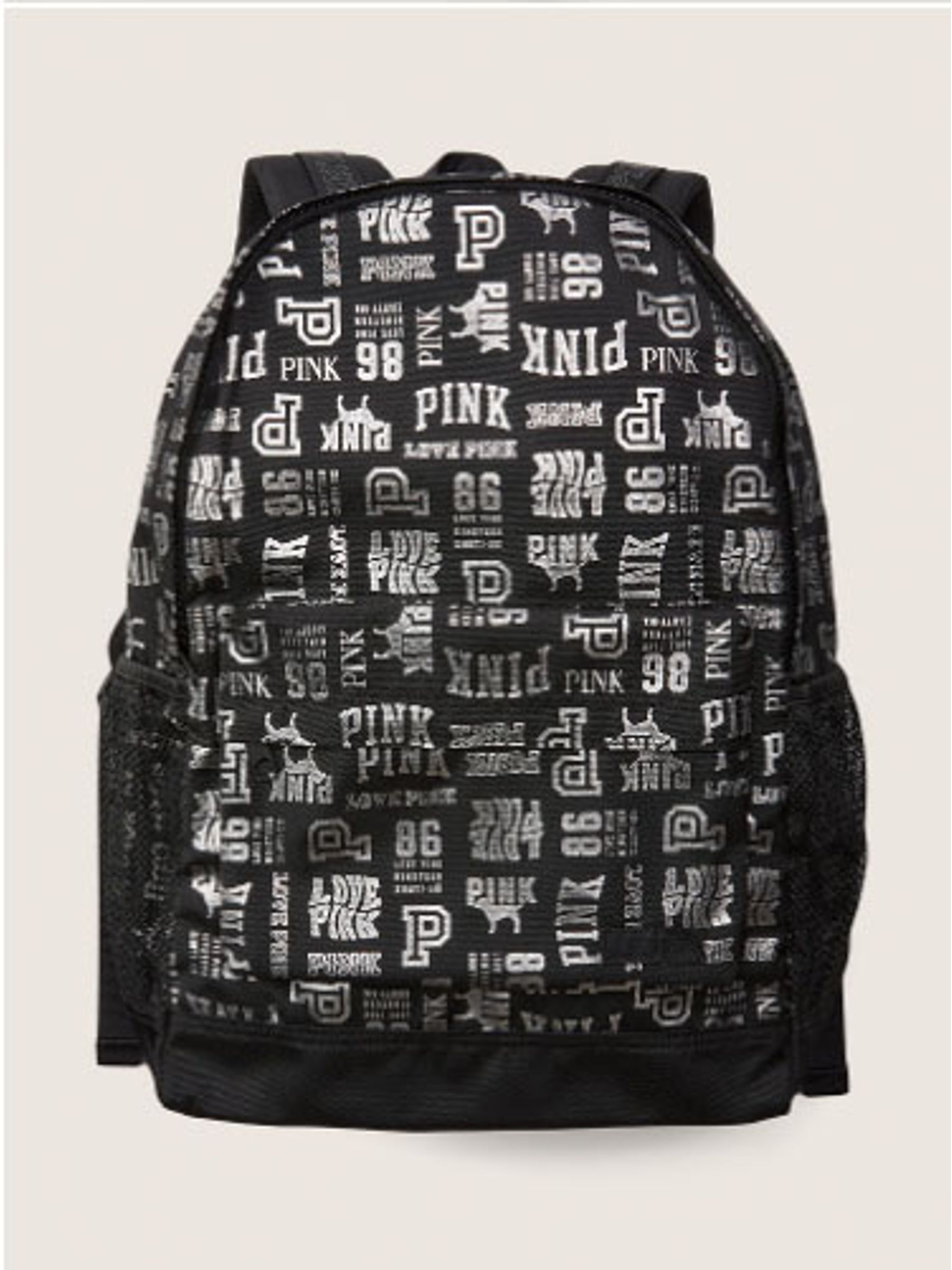 Black pink bookbag clearance