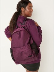 Victoria's Secret PINK Rich Maroon Purple Classic Backpack - Image 1 of 5
