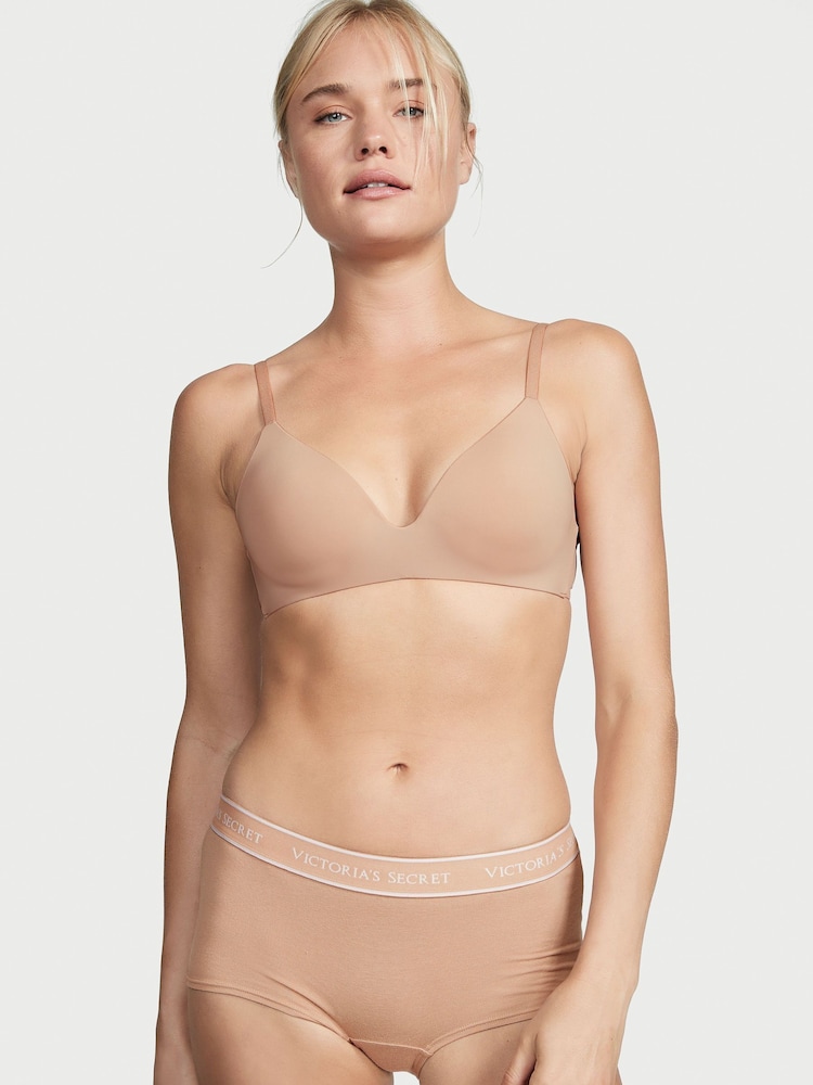 Praline nude - Victoria's Secret lichtgevoerde beha zonder beugels - Image 1 of 4