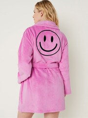 Victoria's Secret PINK Pink Bloom Cosy Long Sleeve Dressing Gown - Image 2 of 5