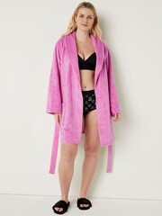 Victoria's Secret PINK Pink Bloom Cosy Long Sleeve Dressing Gown - Image 3 of 5