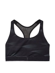 Victoria's Secret Black Grey Wave Knockout Player Medium Impact Sports Bra - Image 4 of 4
