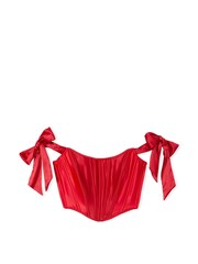 Victoria's Secret Lipstick Red Corset Bra Top - Image 4 of 4