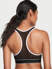Victoria's Secret Black & White Player Unlined Sports Bra - Image 2 of 3