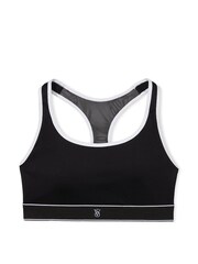 Victoria's Secret Black & White Player Unlined Sports Bra - Image 3 of 3
