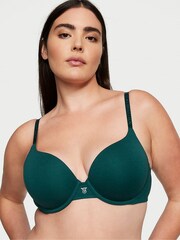 Victoria's Secret Black Ivy Green Full Cup Push Up Bra - Image 1 of 1