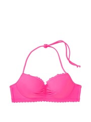 Victoria's Secret Shocking Pink Zuma Demi Top - Image 4 of 4