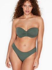 Victoria's Secret Olive Malta Bandeau Top - Image 1 of 3