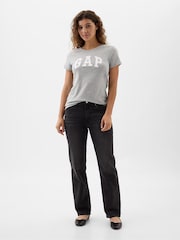 Gap Light Grey Logo Short Sleeve Crew Neck T-Shirt - Image 3 of 4