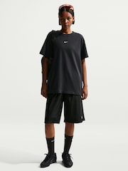 Nike Black Sportswear Essential Oversized T-Shirt - Image 1 of 5