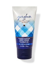 Bath & Body Works Gingham Travel Size Ultimate Hydration Body Cream 2.5 oz / 70 g - Image 1 of 1