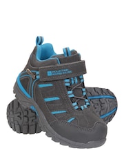 Mountain Warehouse Grey Drift Junior Waterproof Walking Boots - Image 3 of 4