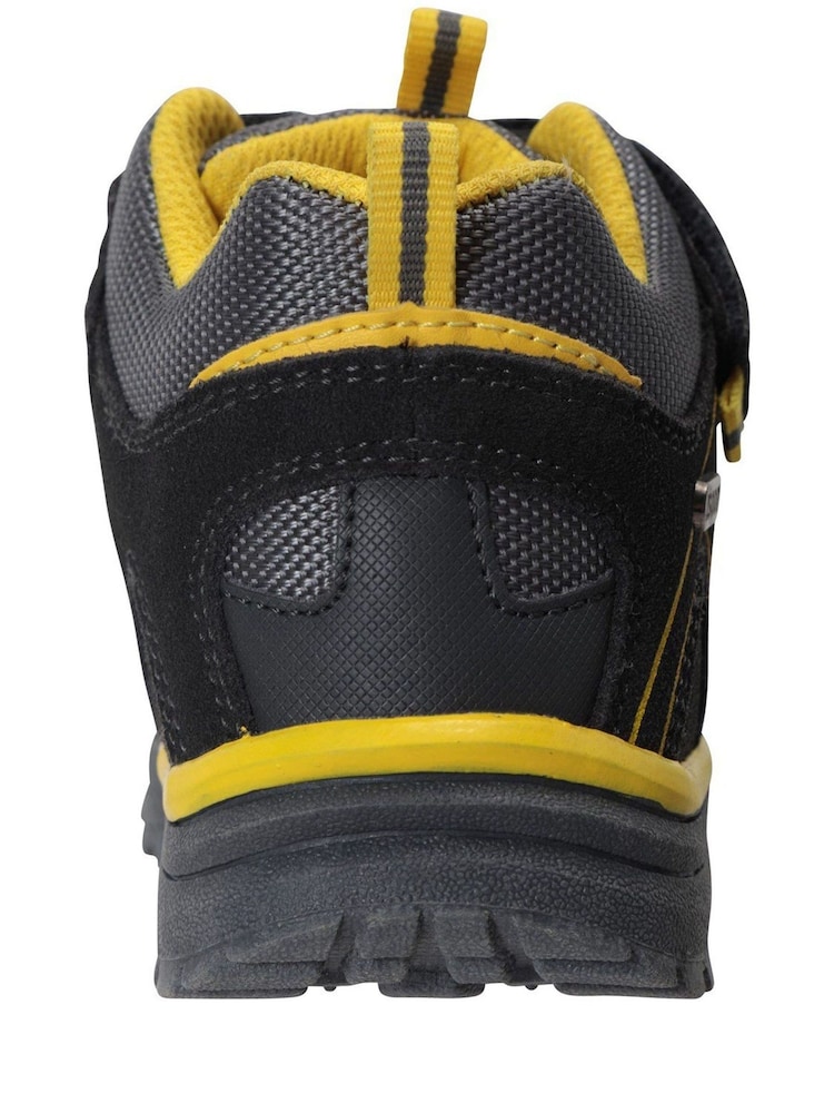 Mountain Warehouse BlackGrey Drift Junior Waterproof Walking Boots - Image 4 of 4