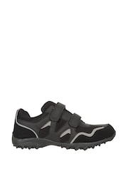 Mountain Warehouse Black Mars Kids NonMarking Trainers - Image 2 of 4