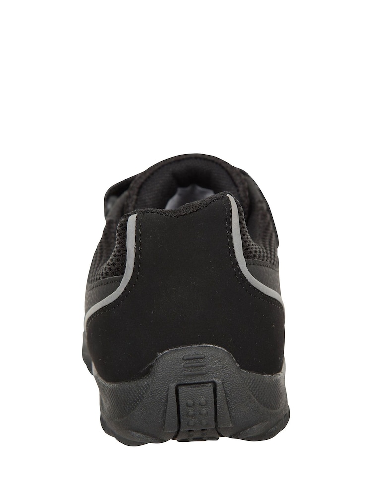 Mountain Warehouse Black Mars Kids NonMarking Trainers - Image 4 of 4