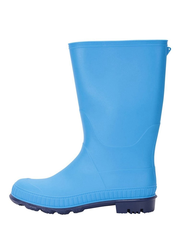 Blau - Mountain Warehouse Kinder Gummistiefel, Uni - Bild 2 von 4