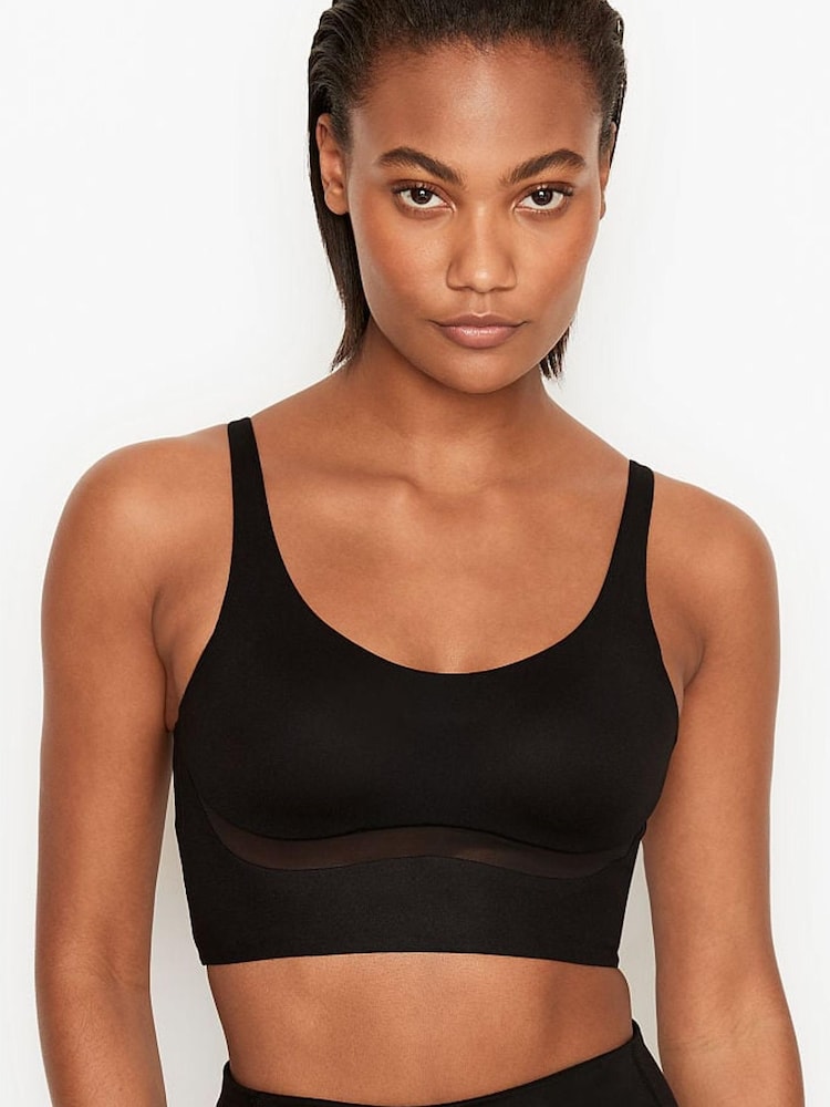 Victoria's Secret Black Allegro Medium Impact Sport Bra - Image 1 of 3
