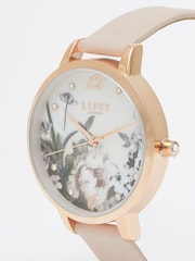 Lipsy Nude Gift Set Floral Watch - Image 3 of 4