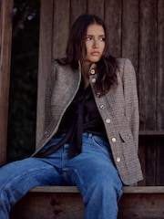 Mint Velvet Natural Wool Blend Heritage Jacket - Image 4 of 8