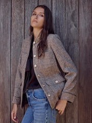 Mint Velvet Natural Wool Blend Heritage Jacket - Image 6 of 8