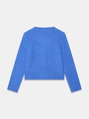 Mint Velvet Blue Button Detail Cardigan - Image 7 of 7