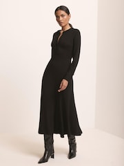 Vestido de punto a media pierna de Mint Velvet - Imagen 3 de 8