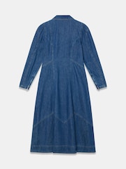 Mint Velvet Midi Teksas Košulja haljina - Slika 7 od 7