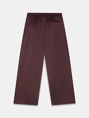 Rot - Mint Velvet Wide-Leg-Hose aus Satin - Bild 5 von 5