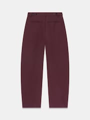 Raudona - Mint Velvet, pritaikytos statinės formos kelnės - 8 paveikslėlis iš 8