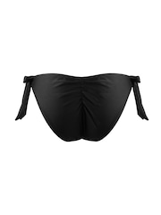 Pour Moi Black India Tie Side V Brief - Image 3 of 3
