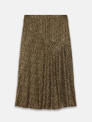 Mint Velvet Green Floral Print Midi Skirt - Image 6 of 7
