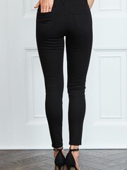 Sosandar black Perfect Skinny Jeans - Image 4 of 6