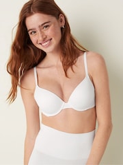 Victoria's Secret PINK White Smooth Push Up T-Shirt Bra - Image 1 of 5