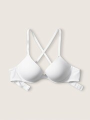 Victoria's Secret PINK White Smooth Push Up T-Shirt Bra - Image 5 of 5