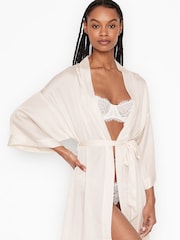 Victoria's Secret Coconut White Bride Embellished Robe - Image 2 of 4