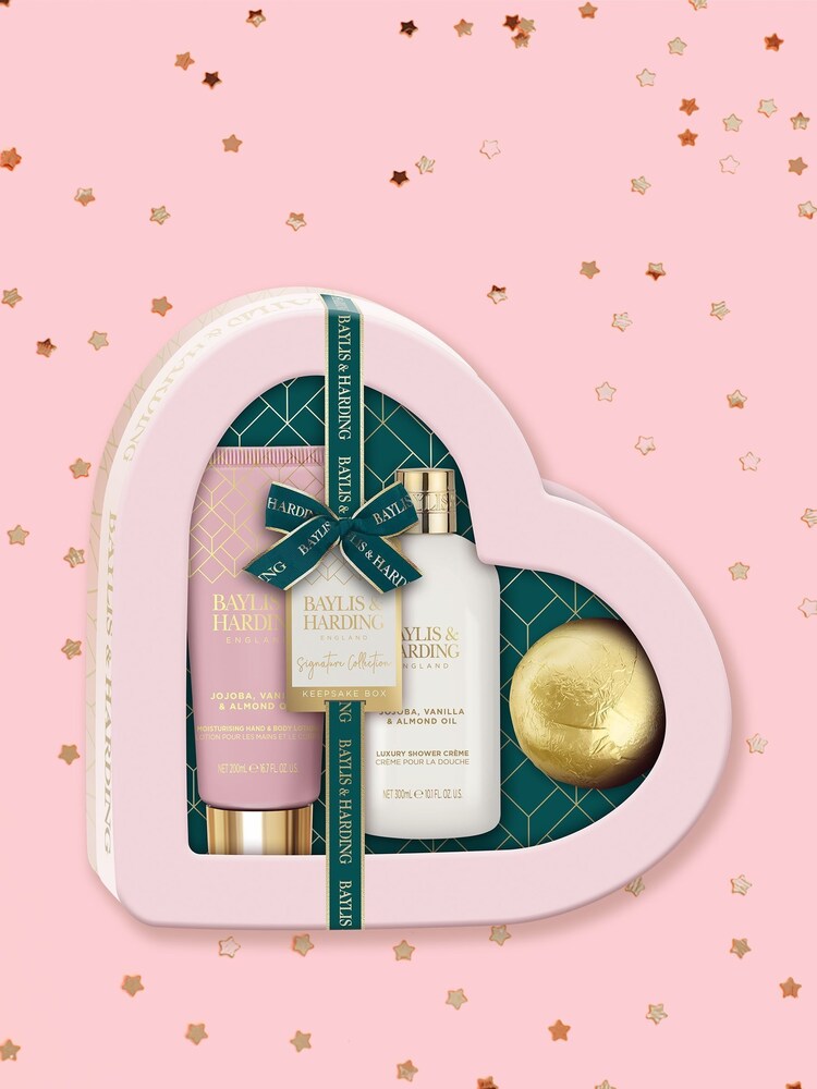 Baylis & Harding Jojoba, Vanilla & Almond Oil Heart Set - Image 5 of 5
