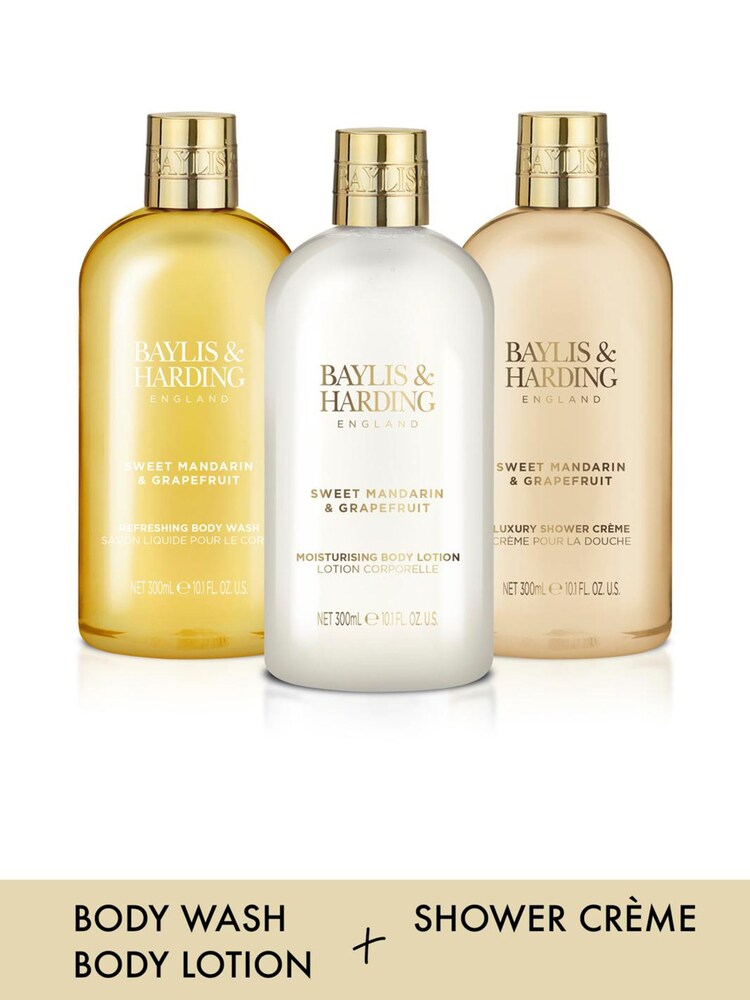 Baylis & Harding Sweet Mandarin & Grapefruit 3 Piece Set - Image 2 of 4