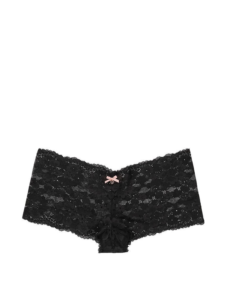 Victoria's Secret Black Lace Short Knickers - Image 3 of 3 Victoria's Secret Black Lace Short Knickers - Image 3 of 3