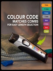 Wahl Colour Trim Stubble & Beard Trimmer Kit - Image 3 of 5