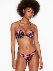 Victoria's Secret Hydrangea Bloom Black Escondido Brazilian Bottom - Image 1 of 3