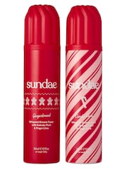 Sundae Ho Ho Ho Gingerbread  Candy Cane Duo Shower Foam Gift Set - Image 3 of 4
